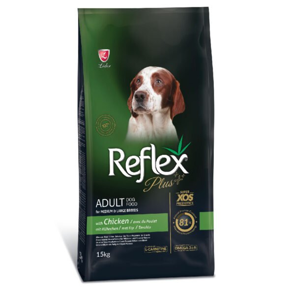 Reflex Plus Adult Cat Food Chicken 15kg petfeedy