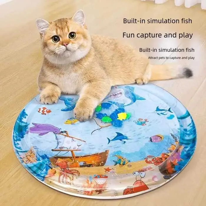 Pet Ice Cooling Mat | Round Water Bed | Dogs & Cats