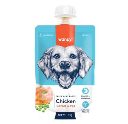 Wanpy Chicken Carrot & Pea