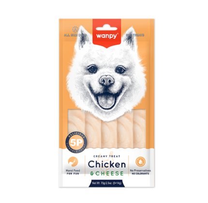 Wanpy Dog Treats chicken&cheese
