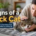 Caption: Learn the early warning signs of a sick cat — petfeedy.com