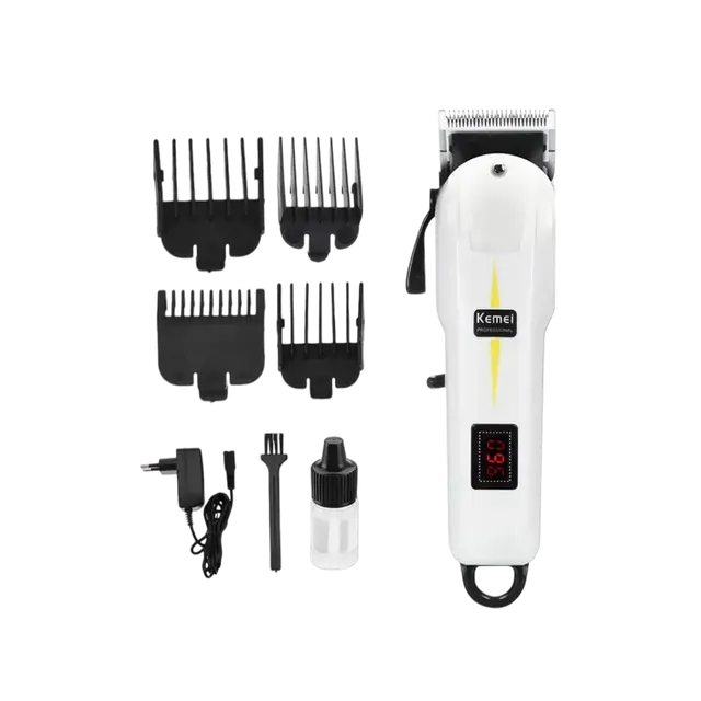 Kemei Professional Pet Grooming Kit | Electric Trimmer for Cats & Dogs