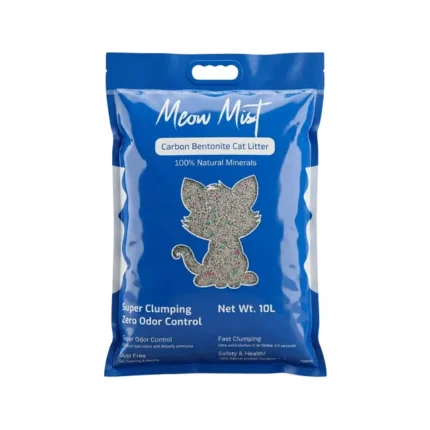 Meow Mist Carbon Bentonite Cat Litter - 10L