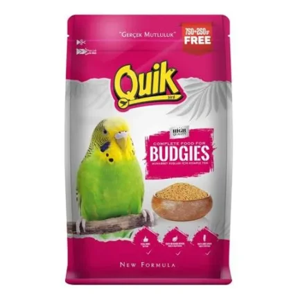 Quik Budgie Seed Mix | Premium Blend | 1kg