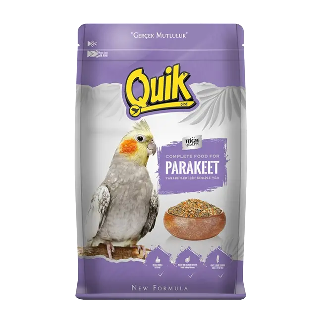 Quik Parakeet Seed Mix | Premium Blend | 750gm