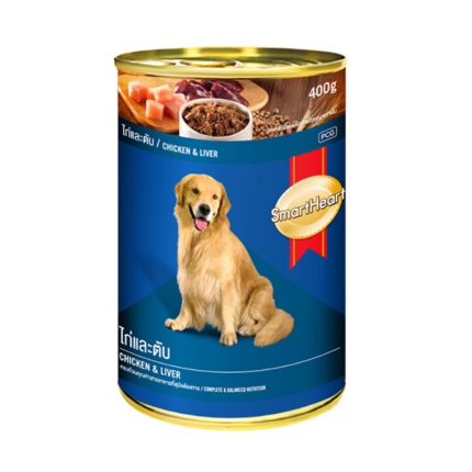 SmartHeart Chicken & Liver Dog Can