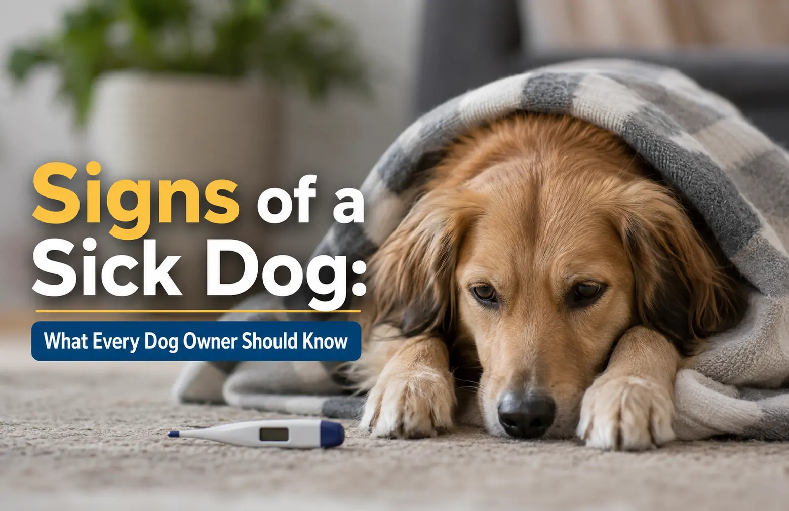 Title: Signs of a Sick Dog