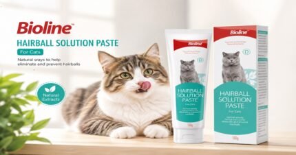 Bioline Hairball Solution Paste for Cats 100gm