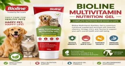 Bioline Multivitamin Nutrition Gel for Dogs and Cats 100gm