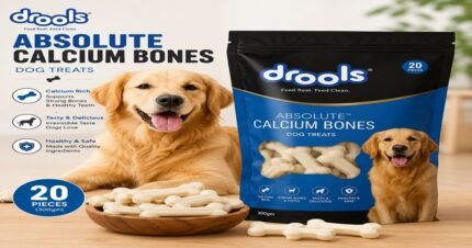 Drools Absolute Calcium Bones Dog Treats 20 Pieces 300gm for dogs