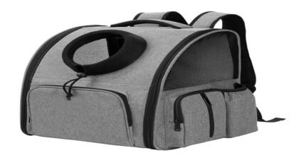 Eco-Friendly Oxford Cloth Pet Carrier Backpack for Cats and Small Dogs