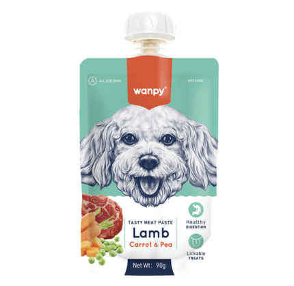 Wanpy Lamb Carrot & Pea