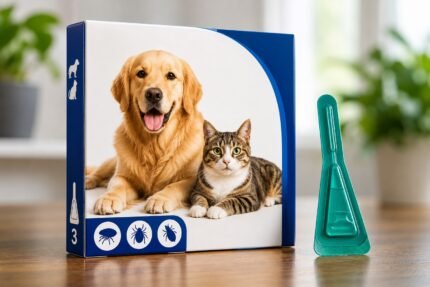 Frontline Plus Flea & Tick Spot-On for effective monthly flea and tick protection