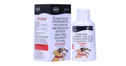 Kiskin Antifungal Skin Lotion 100ml for Cats and Dogs