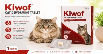 Kiwof Cat Deworming Tablet 1 Tablet for cats