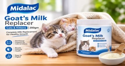 Midalac Goat's Milk Replacer for Cats and Kittens 200gm
