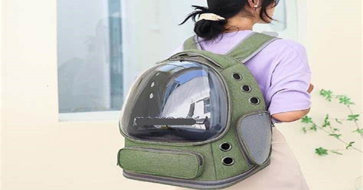 Comfort Pet Backpack Carrier | Wide-View Design Comfort Pet Backpack Carrier with wide-view design for cats and small pets