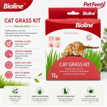 Bioline Cat Grass Kit 12g for cats