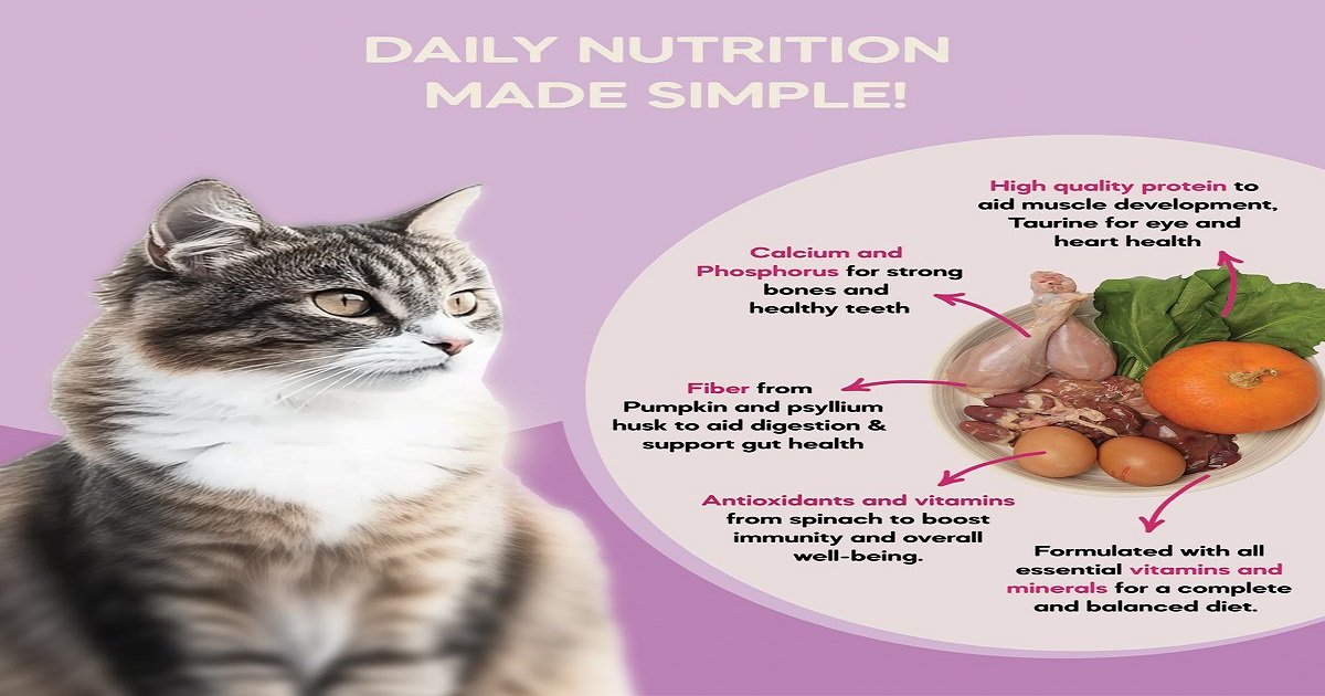 Daily Nutrition Made Simple for Cats
