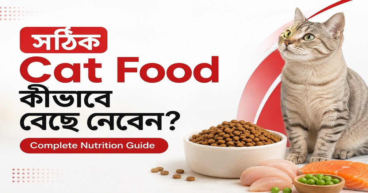 সঠিক Cat Food কীভাবে বেছে নেবেন – বিড়ালের Complete Nutrition Guide