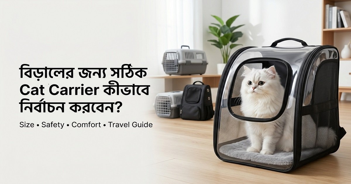 বিড়ালের জন্য transparent Cat Carrier নির্বাচন করার গাইড